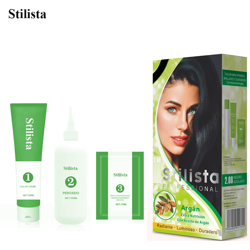 80ml Permanent Hair Dye Cream Home Use Hair Color Kit