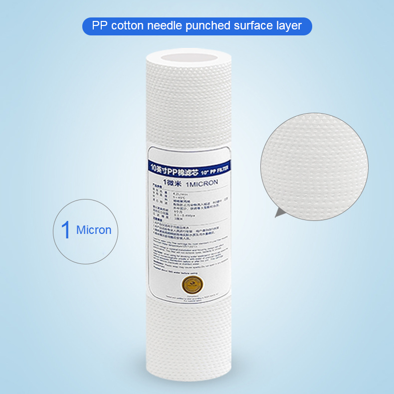 1 Micron 10 Inch PP Cotton Filter Cartridge for Home Water Filter