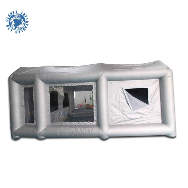 Portable Customized Oxford Inflatable Spray Car Painting Booth Tent