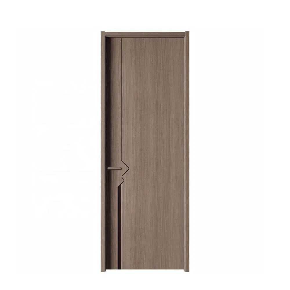 MDF Moulded Melamine Finished Surface Wooden Door Skin Panels for Office