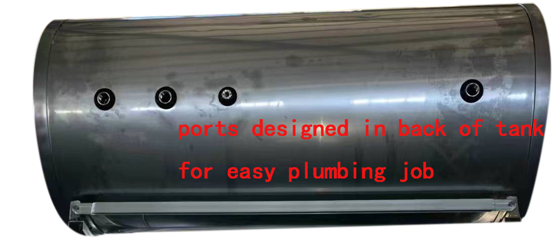 Flat Palate Solar Collector Pressurized Stainless Steel Thermosphone Solar Water Heater