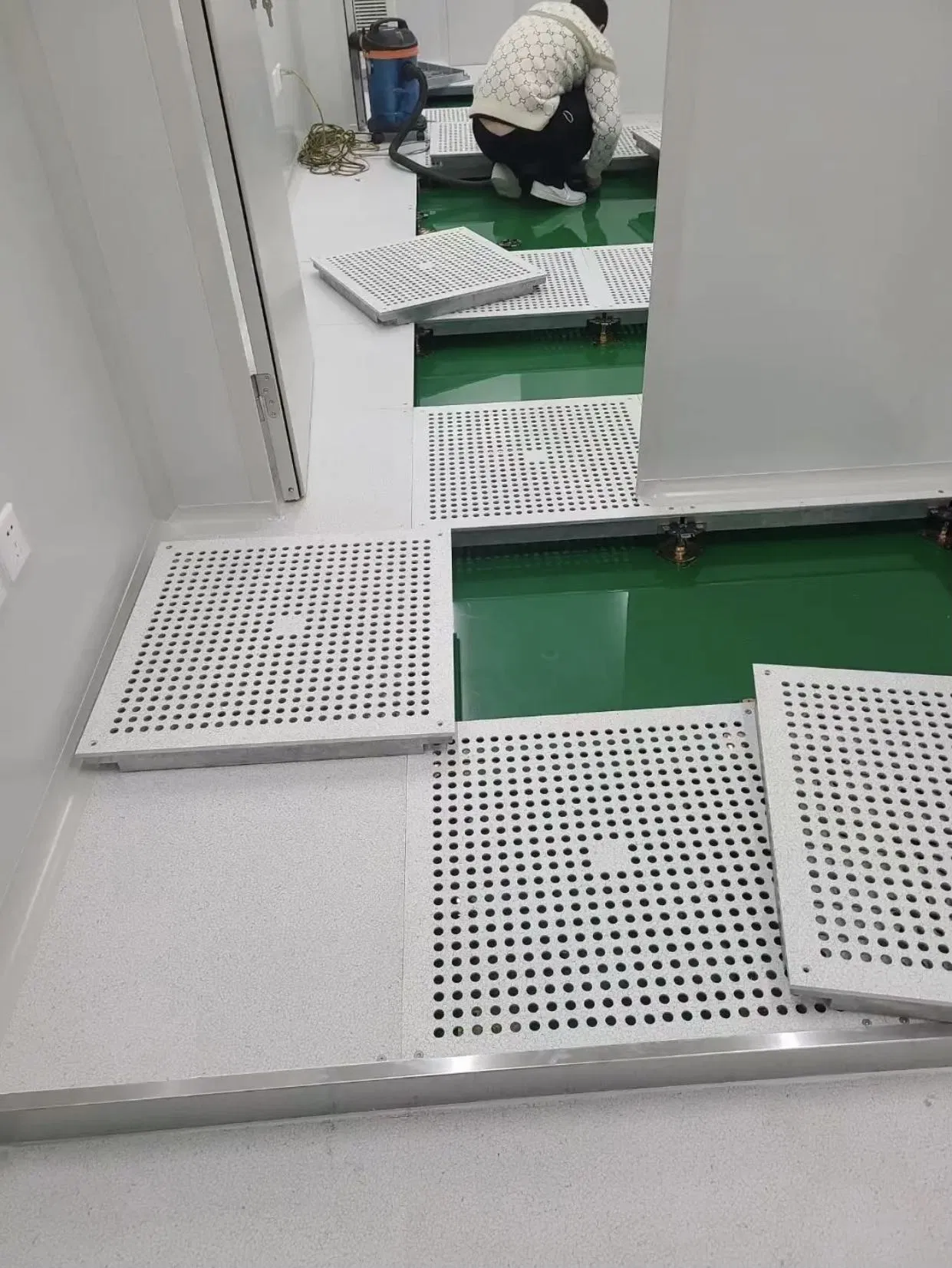 Aluminum Ventilated Raised Floor for Microelectronics Industry