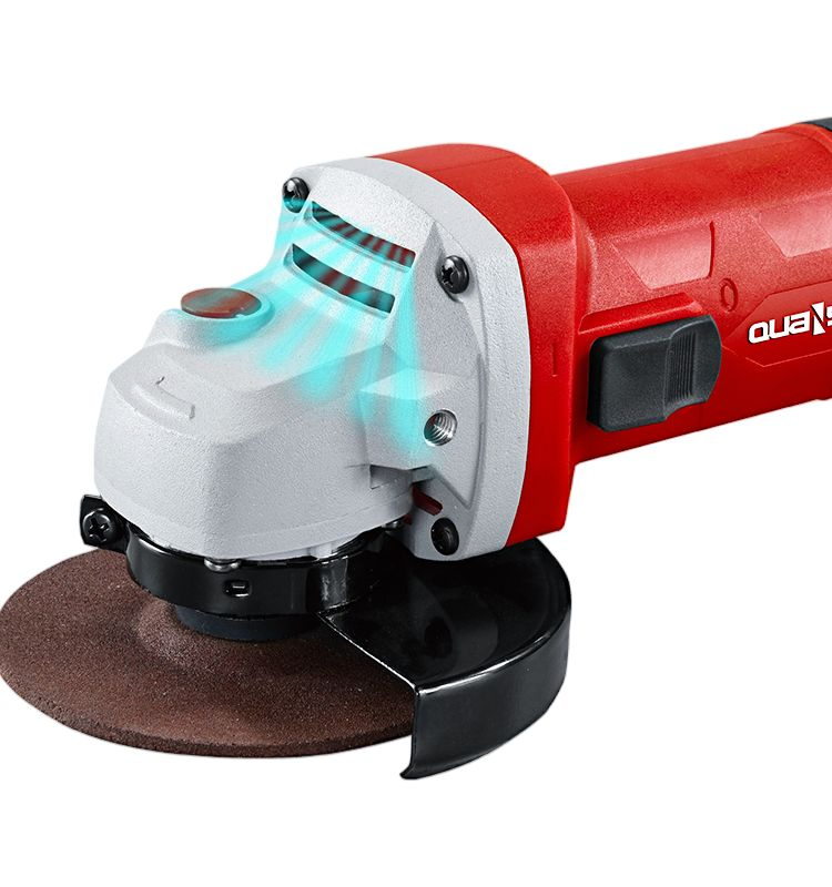 Qy-9108c 900W High-Efficiency 100mm Lightweight Angle Grinder