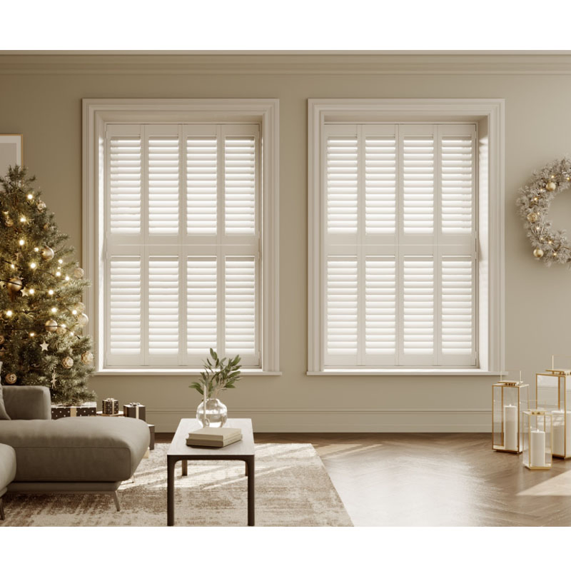 Wooden Plantation Shutters for Living Room with Good Quality