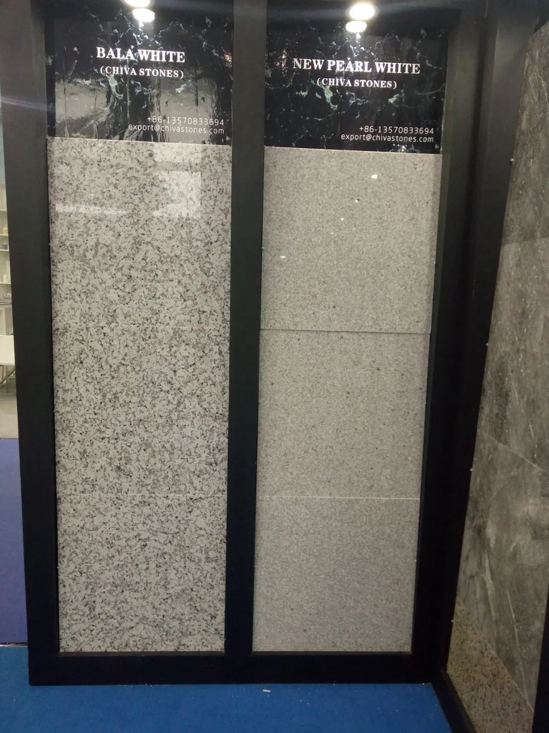 New Pearl Whitegranite Tile/Slab for Natural Stone Building Material Cladding Facade