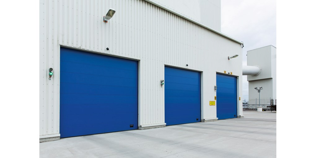 Exterior Safety Electric Motorized Thermal Insulated Security Overhead Sectional Garage Door