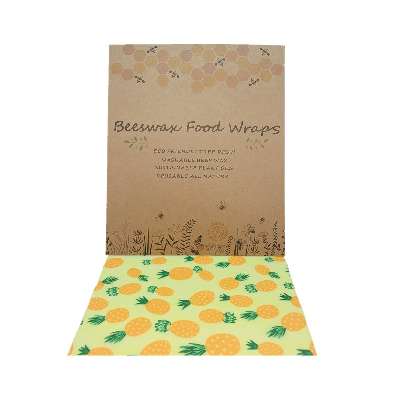 Beeswax Food Wrap Zero Waste Cheese and Sandwich Wrappers