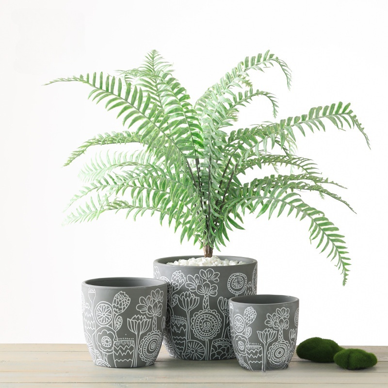 Горшки керамические декоративные для суккулентов