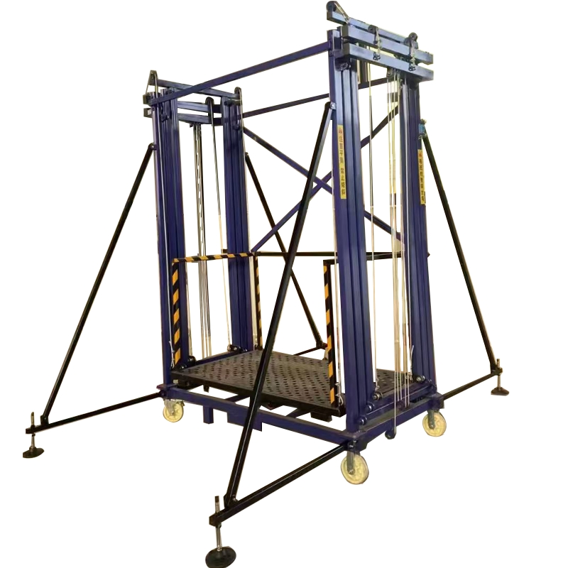 Iron Elevator Scaffolding Motorised Electric Building Scaffolding Adjust Scaffold for Constructions