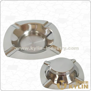 New High Quality Practical Mini Shape Table Stainless Steel Ashtray