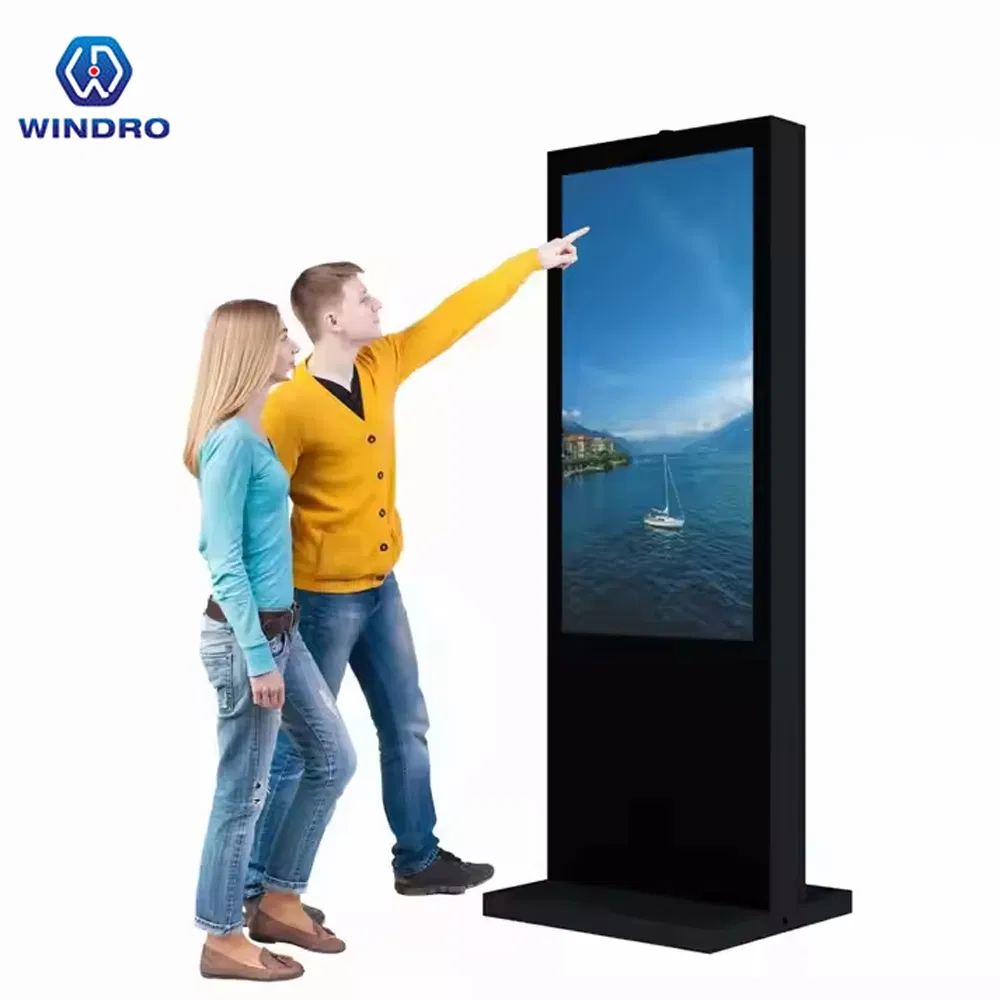 Уличный 55-дюймовый LCD дисплей 4K с Android, IP65