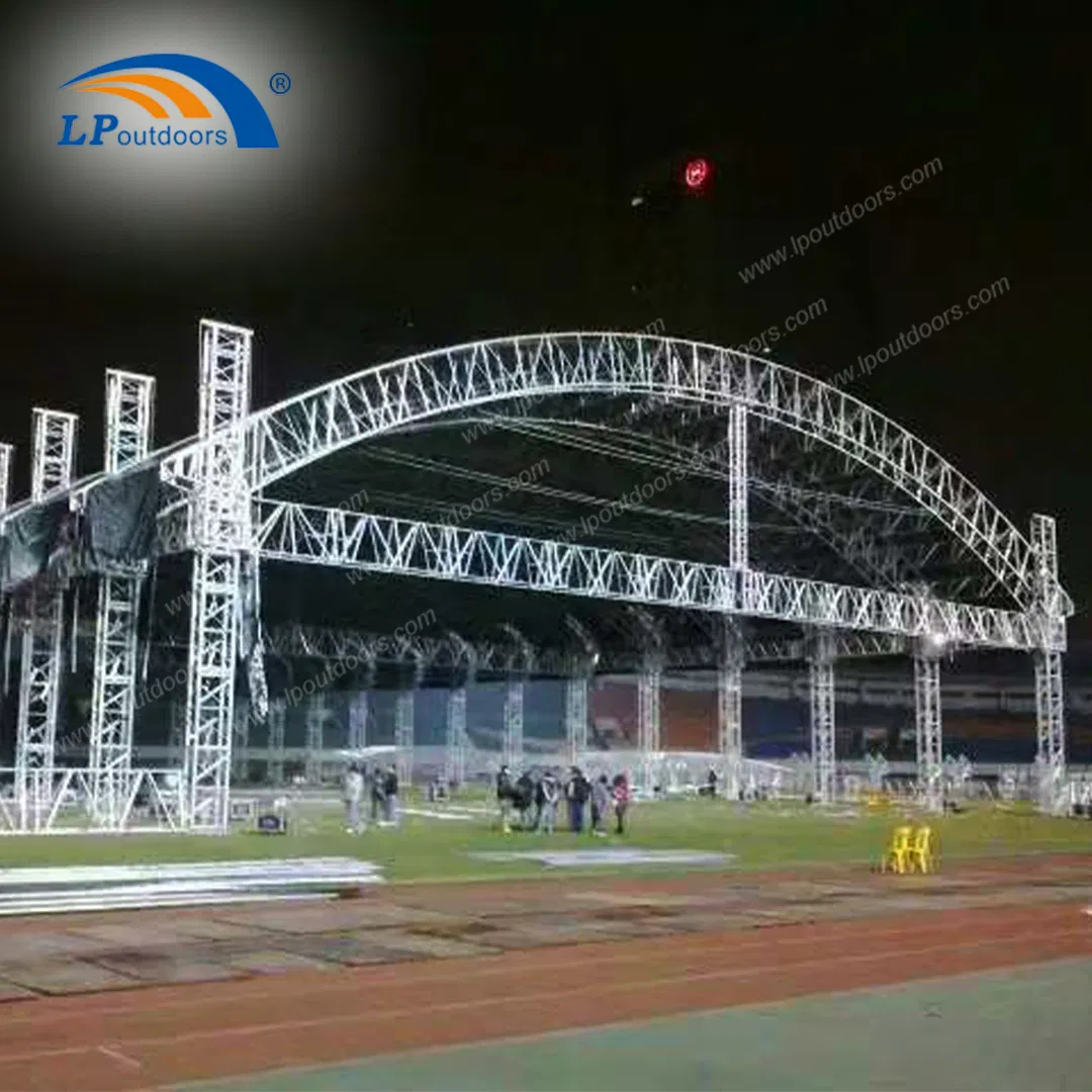Aluminum Large Spigot Truss Lighting Concert Stage Screw Truss
