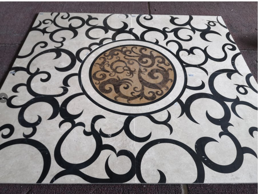 Luxury Waterjet Marble Medallion Design Sale