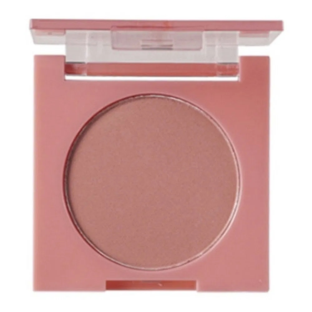 Lightweight and Breathable Non-Fading Monochrome Small Blush Palette for Stage Performances