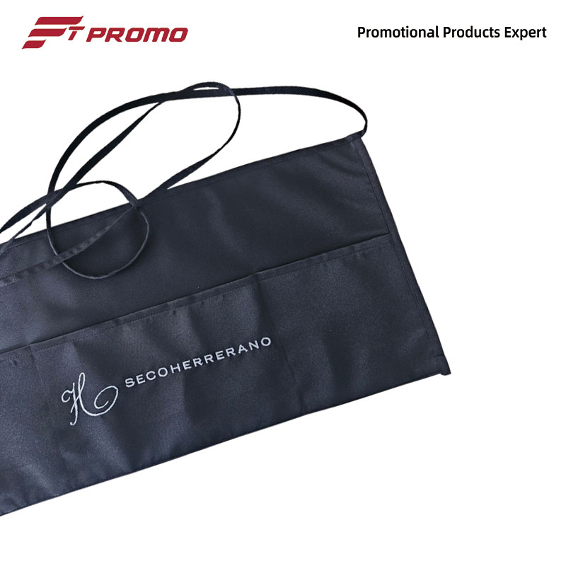 Unisex Custom Workwear Disposable Cotton Apron for Casual Waiter Work with Bib