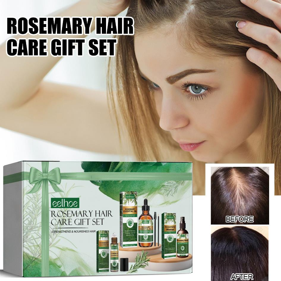 Online Wholesale and Retail Hair Growth Essential Oil Kit Rosemary Mint Hair Strengthening Oil Nourishing Treatment for Split End and Dry Organics Hair Mask