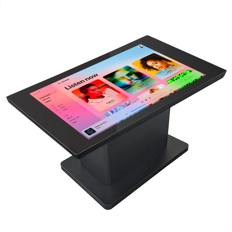 Indoor 4K Waterproof Icd Screen Interactive Restaurant Coffee Shop Smart Touch Table