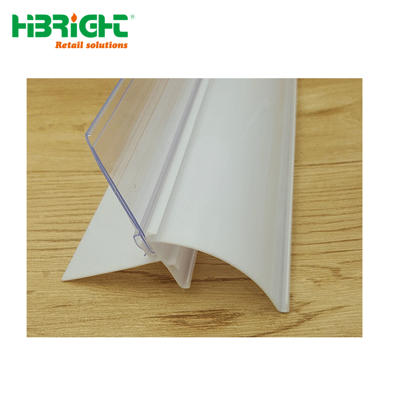 Hypermarket Shelf Price Strip Label Holder for Wholesale