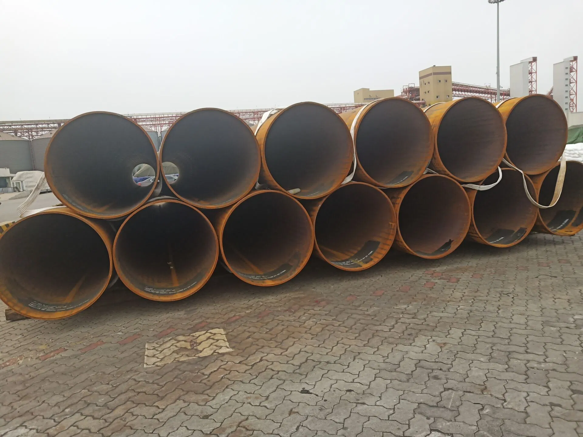 ASTM A252 Gr. 3 LSAW Steel Pipe for Piling / Foundation Works