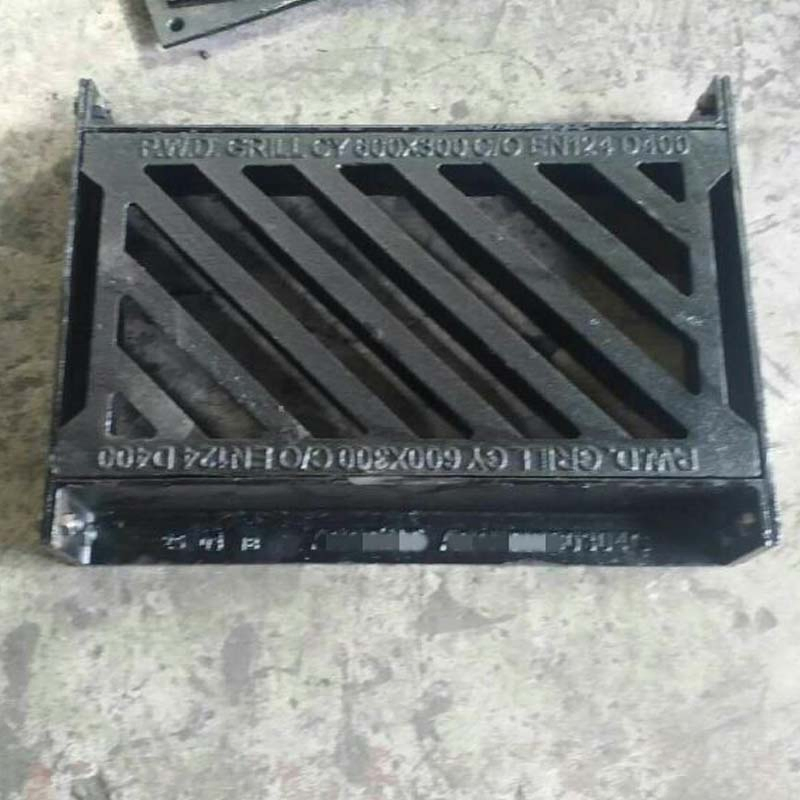 D400 600X350 Galvanized Stair Step Board Treads Flooring Flat Steel Channel Manhole Drain Grating
