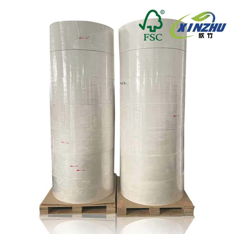 Jumbo Roll Material Strong Adhesive Direct Top Thermal Self-Adhesive Paper Vulcanized Tire Label Material