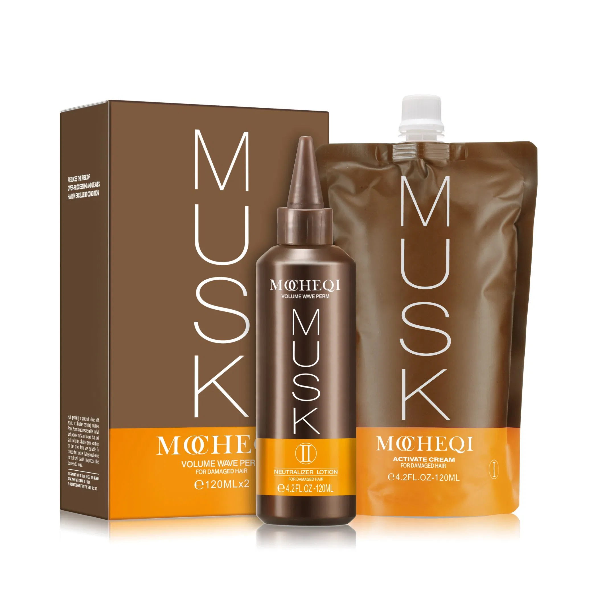 Professional Hair Curling Perm Lotion for Damaged Hair