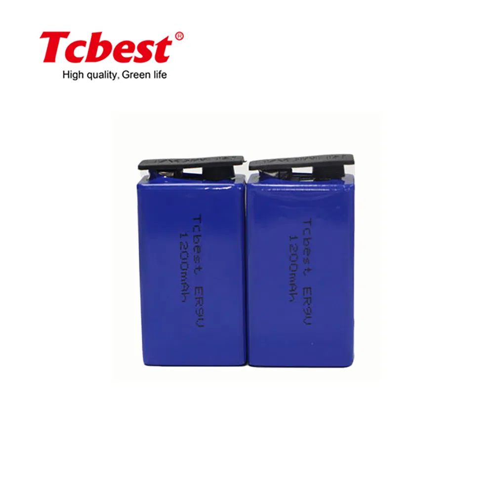 Литиевая батарея ER9V 9V 1200mAh