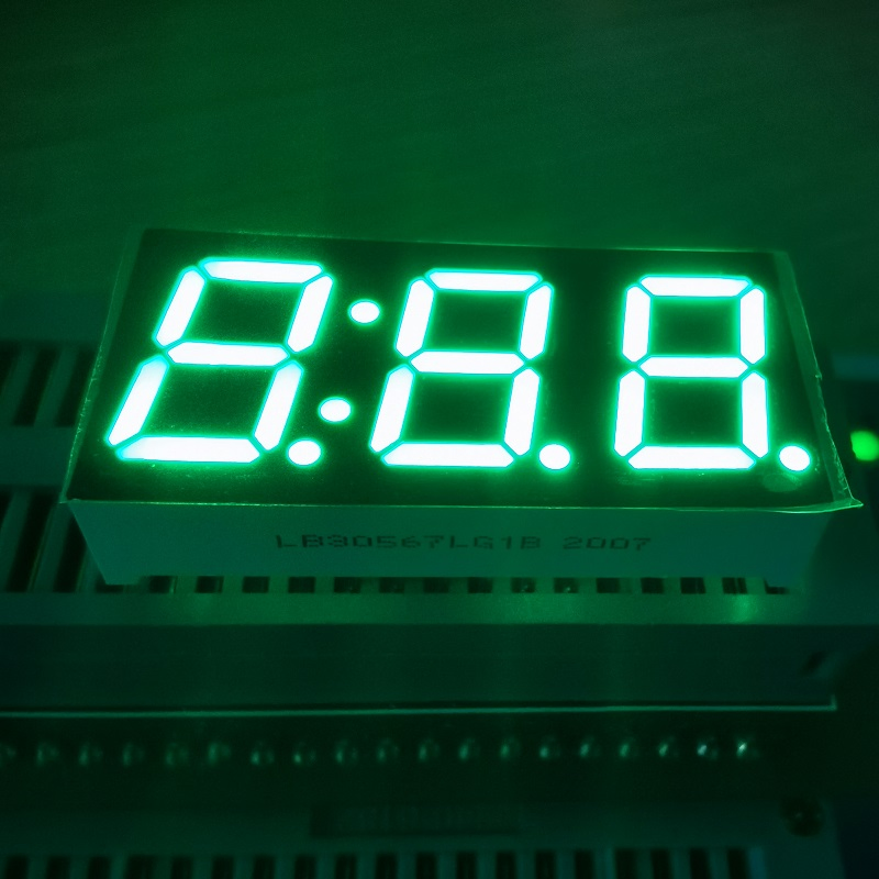 Green 0.4inch 3 Digit LED Display 7 Segment for Voltage Meter