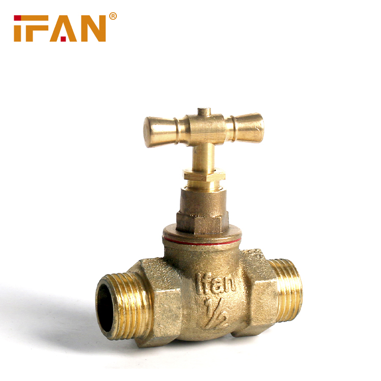Латунный водоразборный кран Ifan 1/2" и 3/4"
