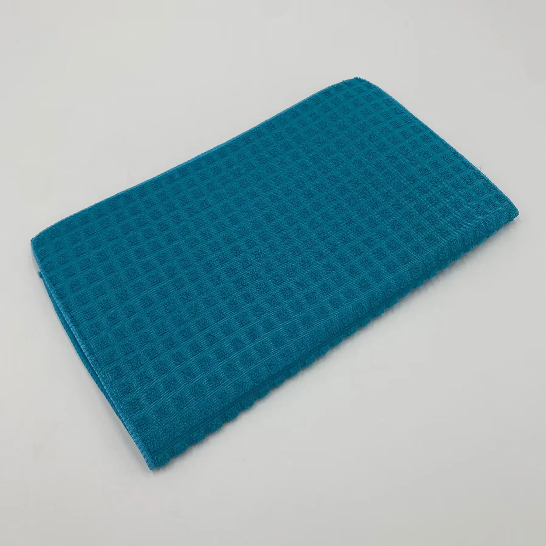 Heat Resistant Non-Slip Foldable Protection Mat with Small Checkered Patterns Table Dishes Dish Drying Mat for Kitchen