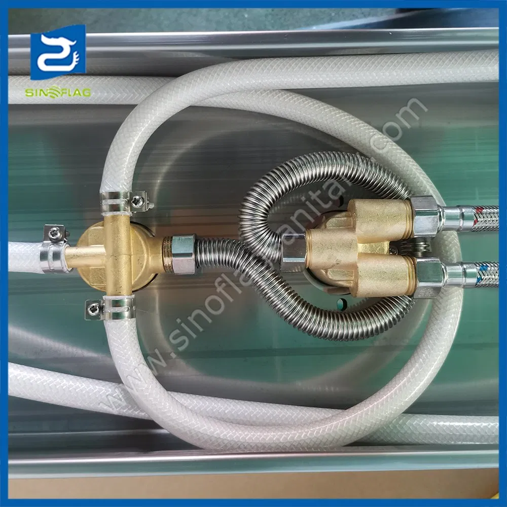 Ss Rainfall Overhead Stainless Steel 304 Shower Panel with Ultra Slim Rain Round Hand Shower