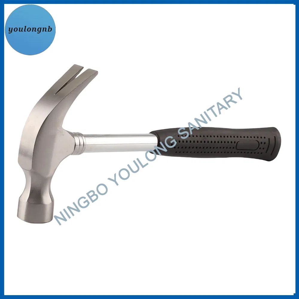 High Quality Handware Tool Nail Claw Hammer with Walnut Wooden Handle