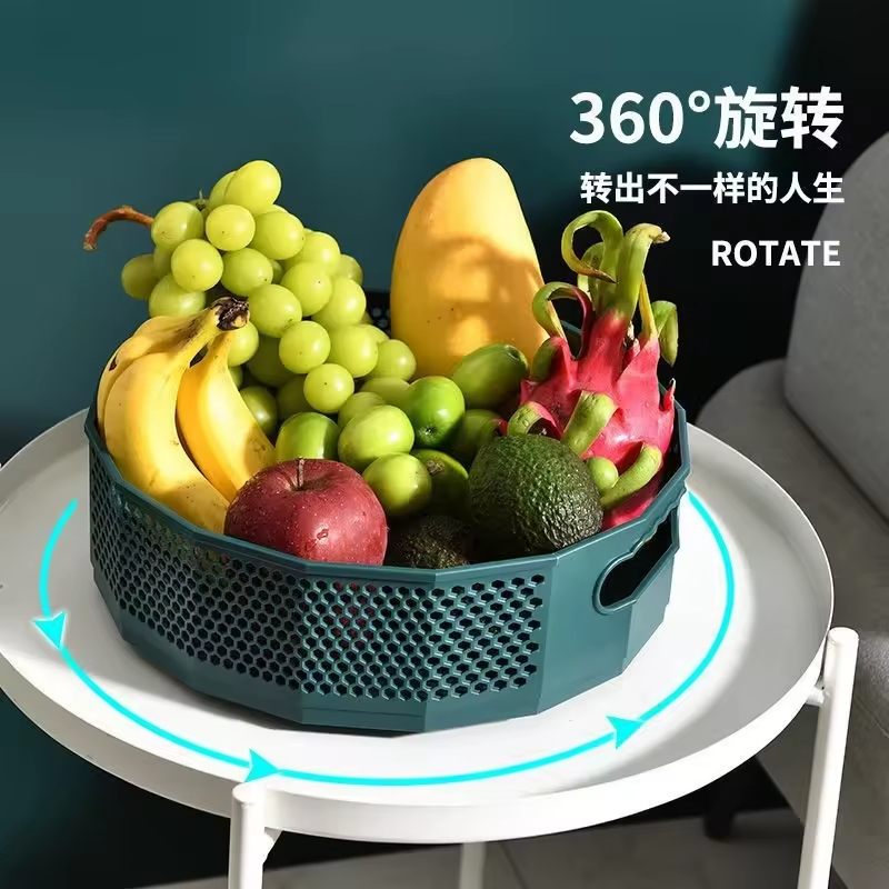 Wholesale Kitchen Plastic Rotatable Removable Multifunctional Sundries Vegetable Kitchen Spice Rack