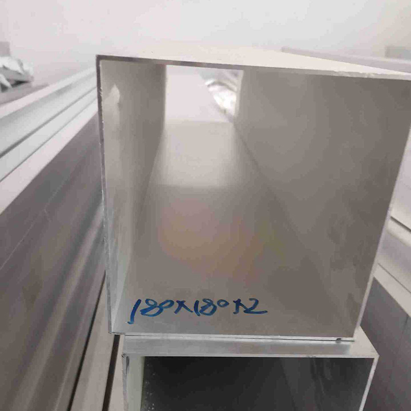 1050 Industry Extruded Square/Round 6061 Hollow Tube 20X20 Anodized Telescopic Rofile Aluminum Alloy Square Tube for Cube System
