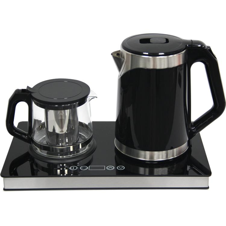 Smart Appliances Best Electric Kettle Tray Set Water Kettle Electric Tea Mater Double Tea Kettle Set for Home