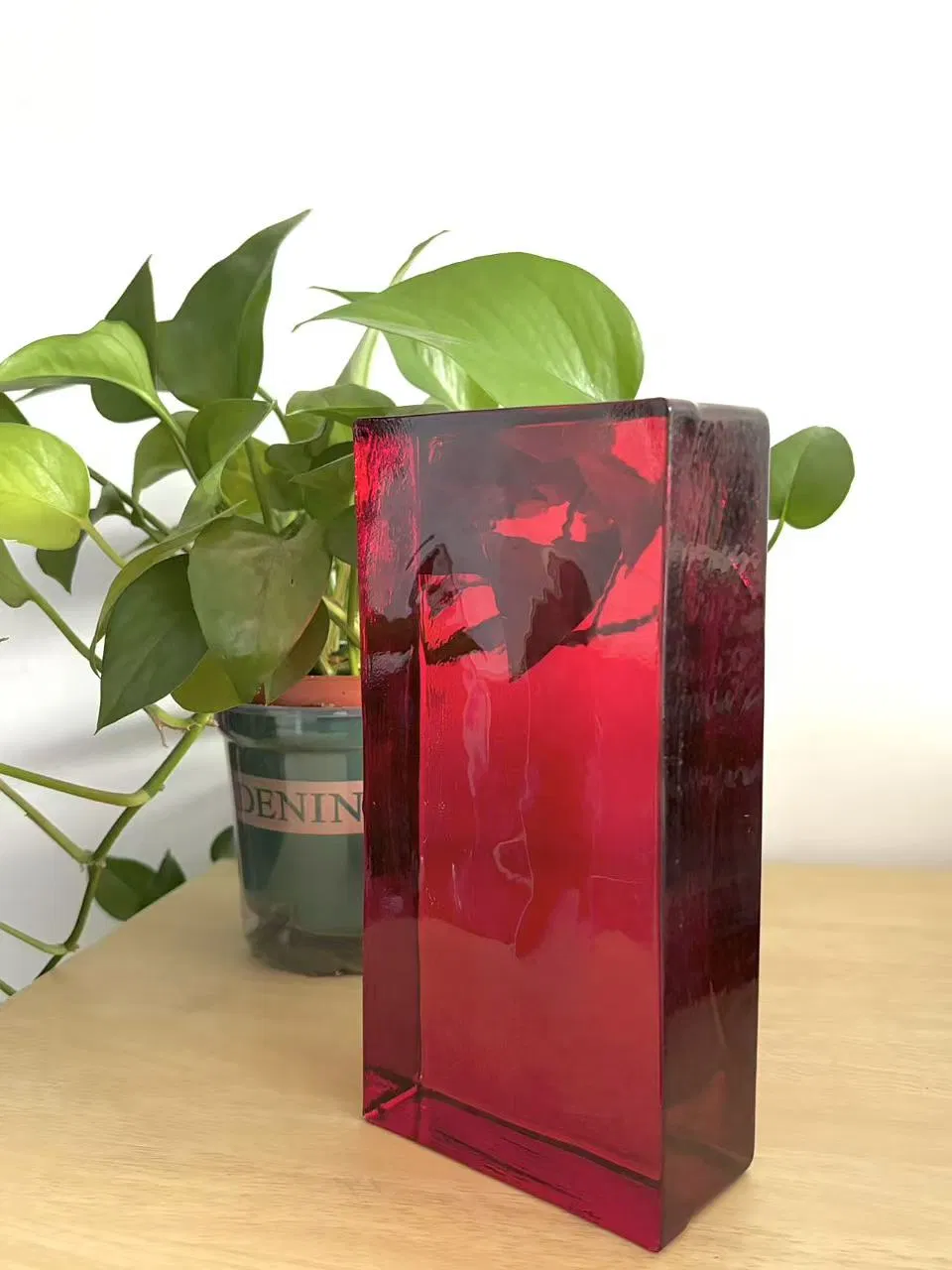 Wholesale Bricks Blocks Hot Melt Glass Bricks Fire Rated Decorative Casting Glass Brick for Partition Wall