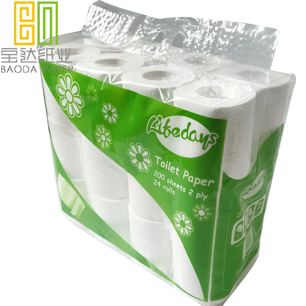 High Quality Best Price Organic Standard Toilet Paper Tissue Rolls in Bulk