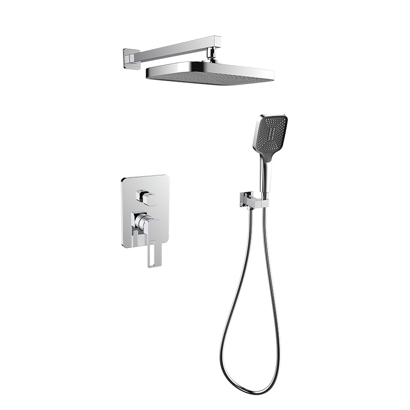 Thermostatic Concealed Shower System Shower Mixer Wall Mounted Shower Set
