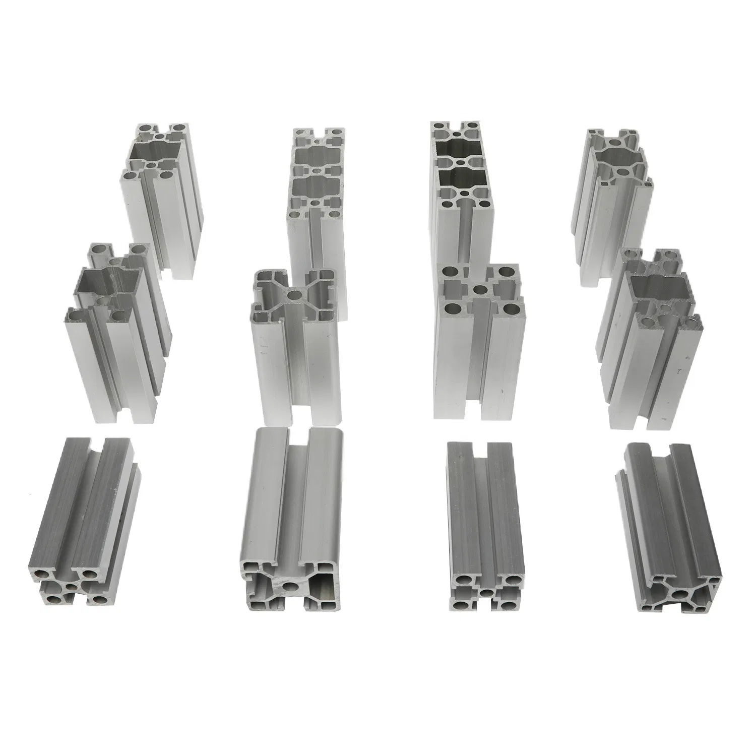 Алюминиевый профиль 40x40 T-слот 8042, анодированный