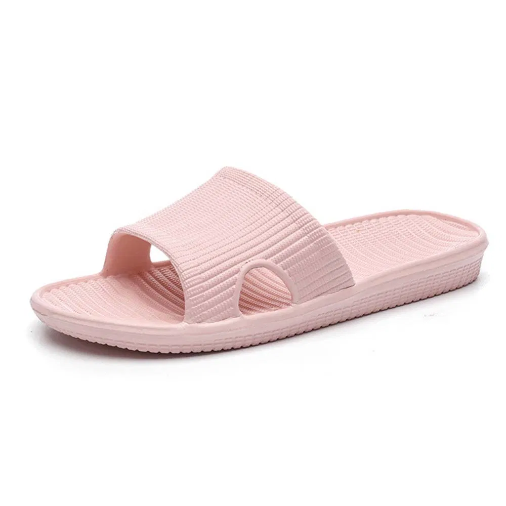 Custom Logo Various Color Half Pack Convenient Slippers in Black/White/Pink/Blue/Yellow/Green/Orange Made of EVA Material for Women/Man/Kid in The Hotel/SPA