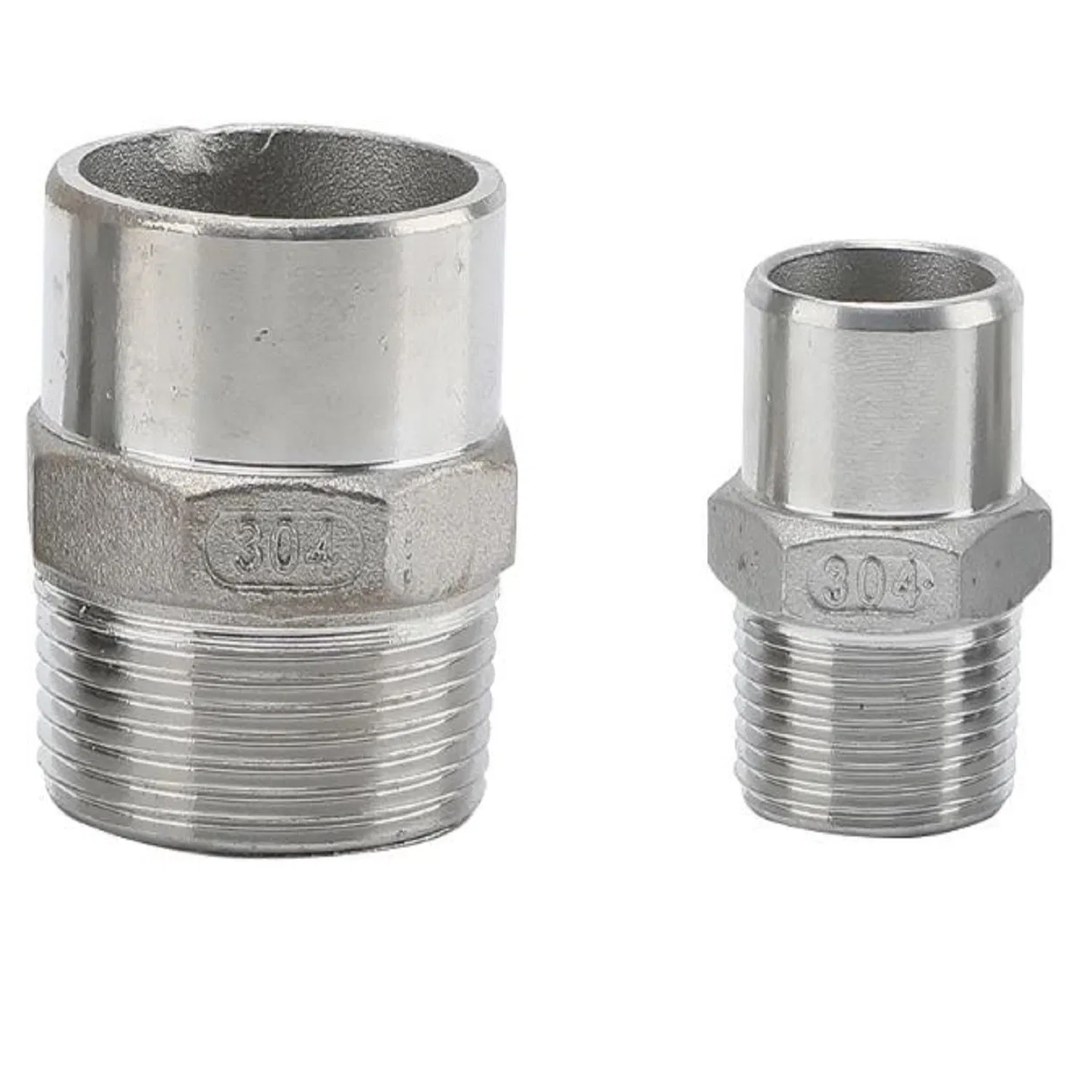 Stainless Steel Pipe Fitting Weld Hex Nipple Fittings Male Thread Welding Union