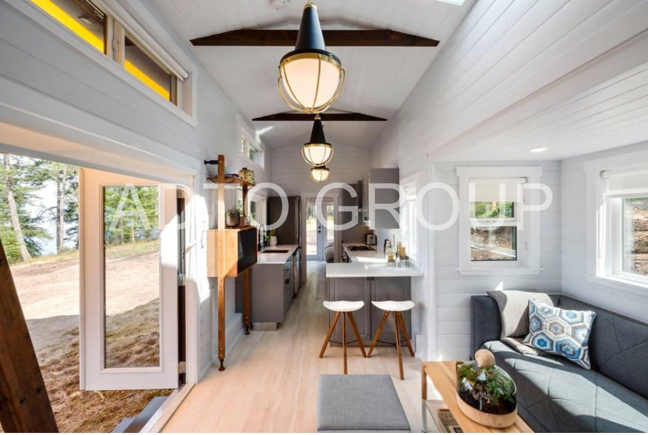 Light Steel Tiny Home Float Home RV for Hotel/Apartment Living