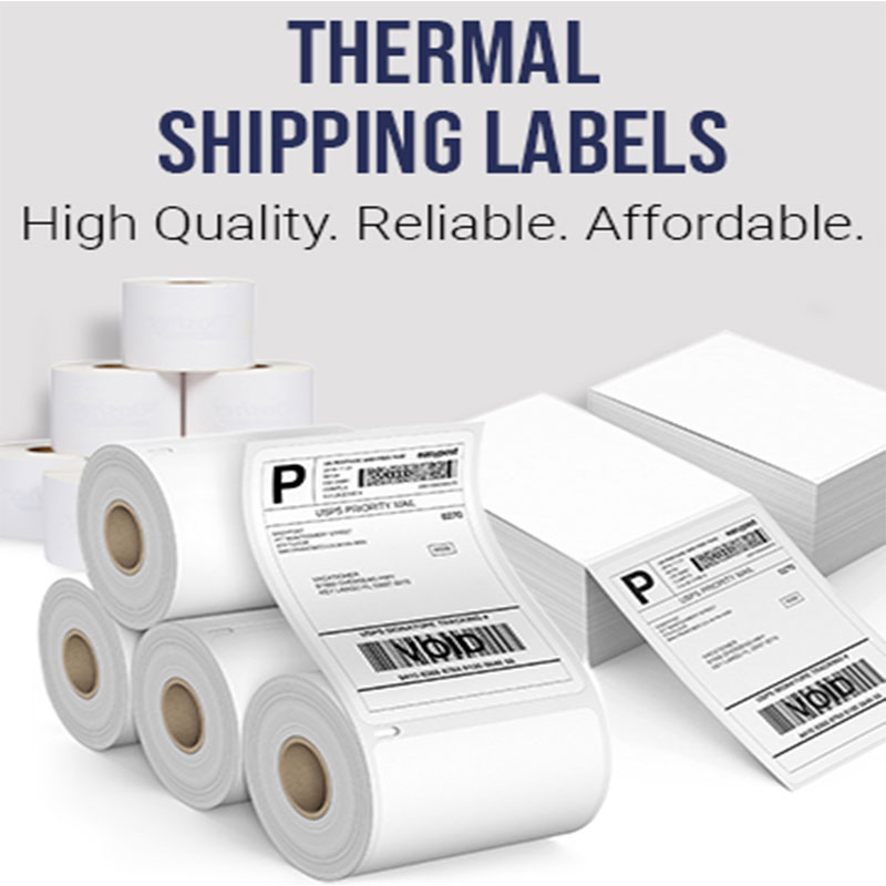 Waybill Sticker Waterproof 100X150mm A6 Thermal Self Adhesive Shipping Address Label