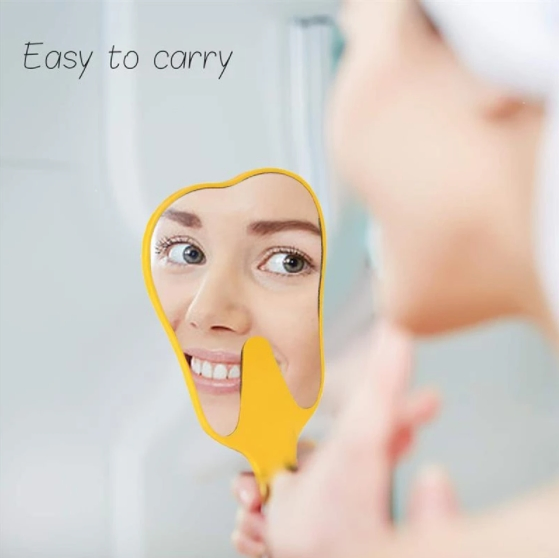 Factory Wholesale Colorful Dental Tooth Shaped Hand Mirror for Dental Clinic