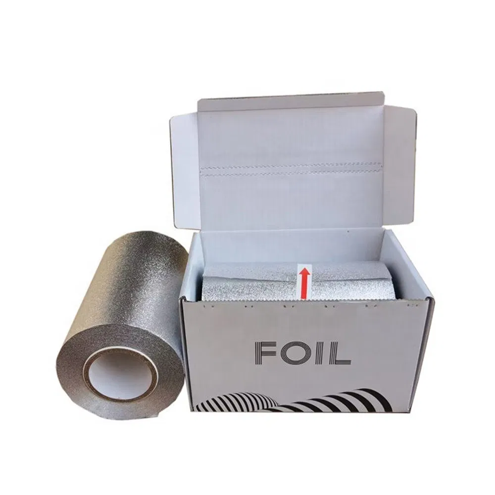 Фольга для волос алюминиевая в рулоне