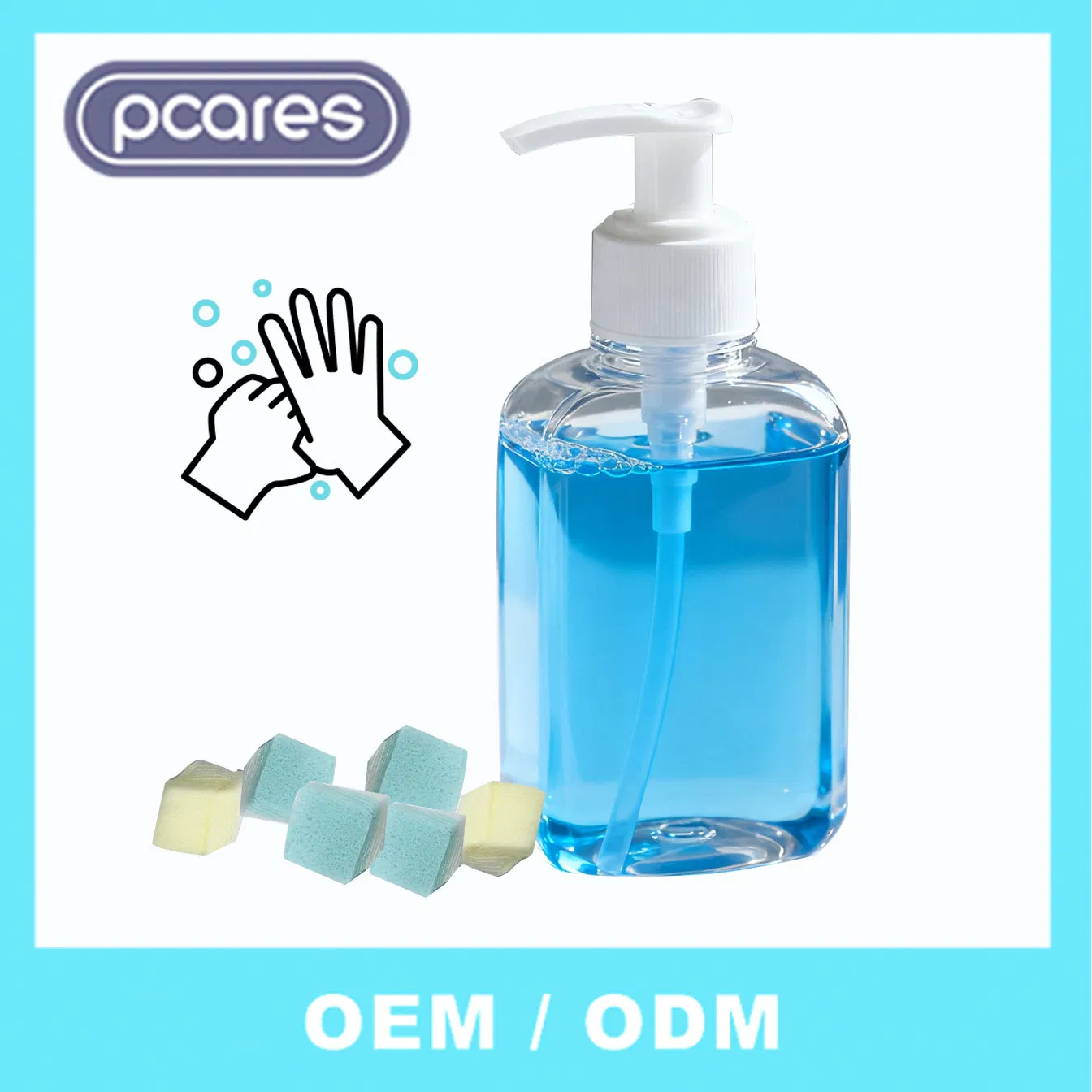 Natural Foaming Soap Tablets Multi-Purpose Eco-Friendly Solid Soap Sheets Biodegradable for Hand Washing