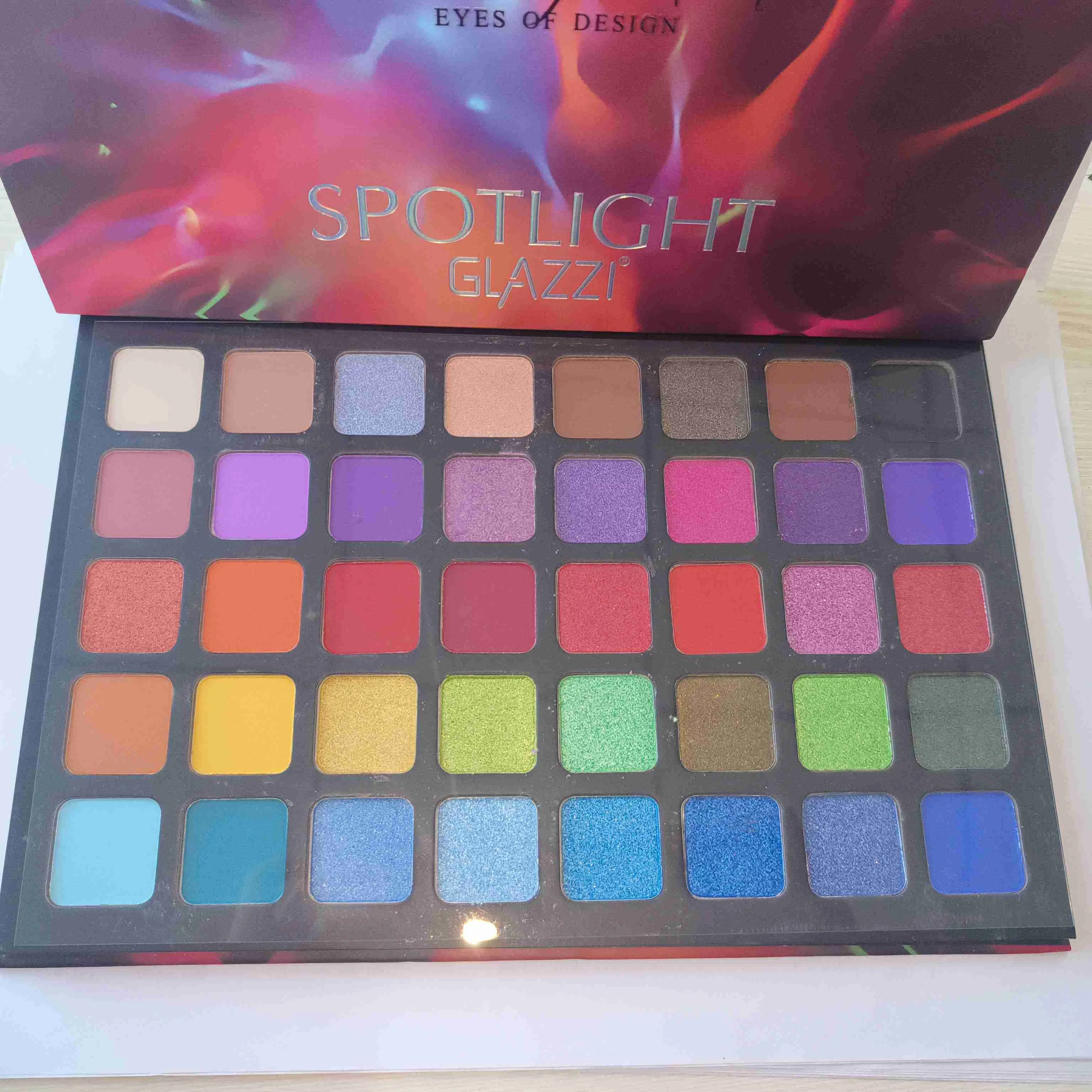 Vibrant Vegan Glitter Eyeshadow Palette with 40 High Pigment Shades