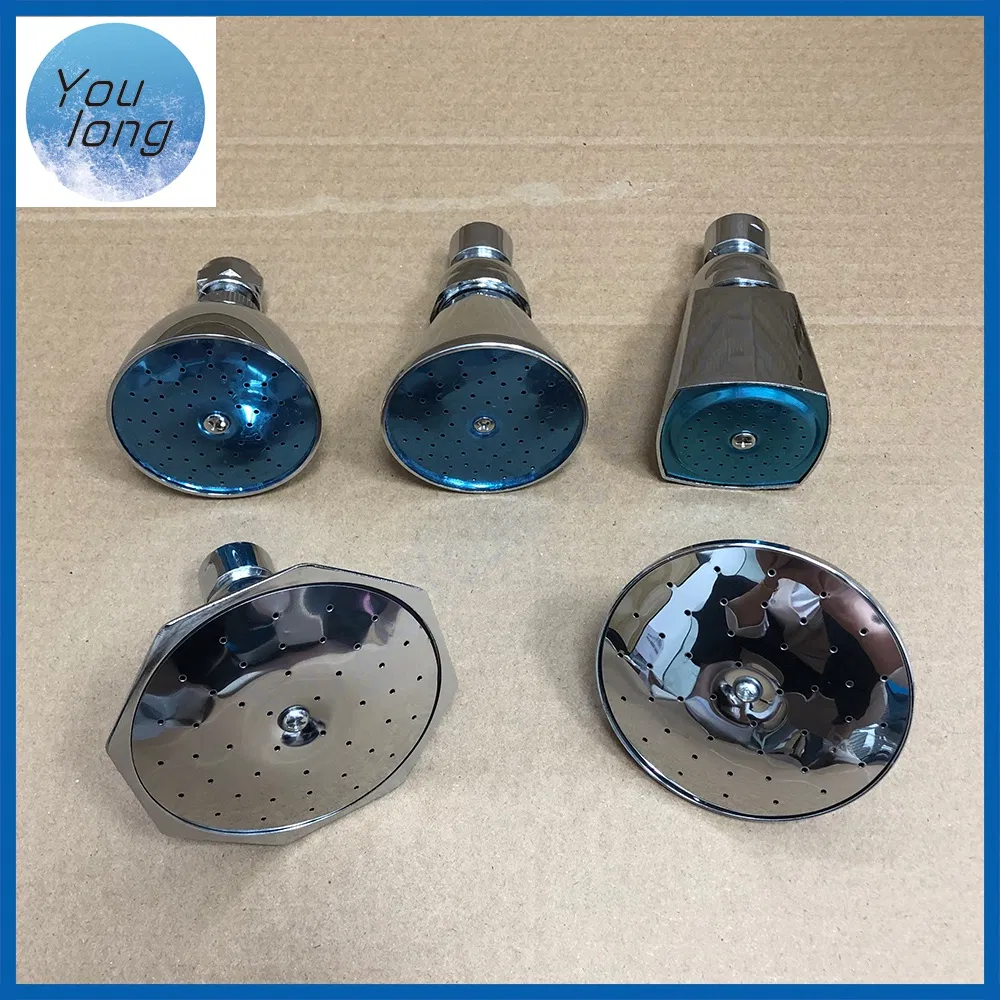 Chrome Steel Shower Head Arm Wall Mounted Rainfall Shower Head Arm