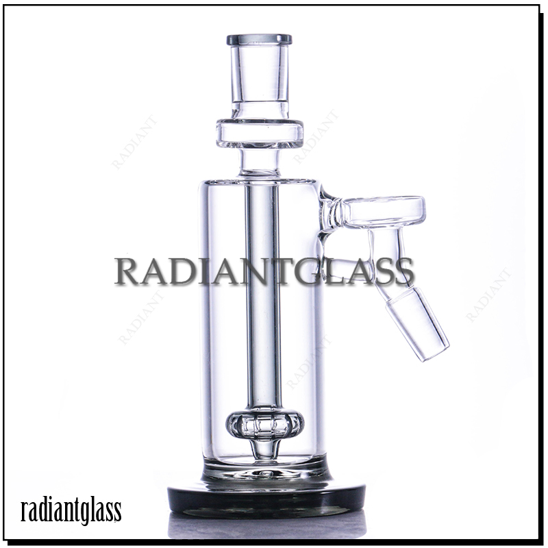 Smoking Accessories Glass Ash Catcher 14mm 45/90 Degree Showerhead Percolator One Inside Joint 18mm Thick Clear Ashcatcher for pipe
