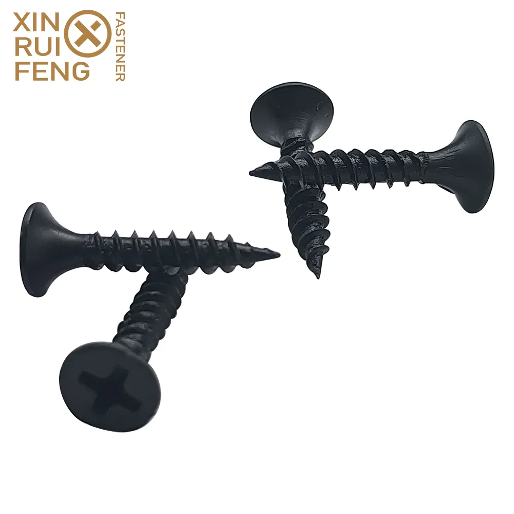 ANSI Galvanized Hardware Gypsum Screw Fine or Coarse Thread Fastener Building Hareware Manufacturer Factory